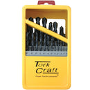Drill Bit Set 25pce Roll Forged Metal Case