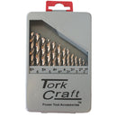 Drill Bit Set 13pce Hss Ground Bright Finish