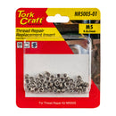 Thread Repair Kit M5 X 0.8 X 1.0d Repl. Inserts For Nr5005