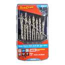 Precision-max Step Point 19pce Drill Set 1-10mm X 0.5mm