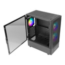 Antec Nx410 V2 Atx Micro-Atx Itx Argb Mid-Tower Gaming Chassis - Black