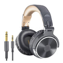 Oneodio Pro 10 Professional Wired Over Ear Dj And Studio Monitoring Headphones - Grey Gold