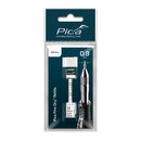 Pica Fine Dry Refill Set White - Blister Version (12)