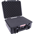 Hard Case 462x435x225mm Od With Foam Black Water &amp; Dust Proof