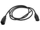 Locally Sourced 2M Male - Female Iec Power Lead