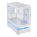 ASUS Prime AP202 ARGB Micro-ATX Gaming Chassis - White