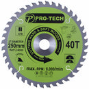 Saw Blade Tct 250 X 2.4 X 30 X 40t Wood Prof.