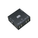 AgeStar 4-Port USB2.0 Networking Server Adapter With 1000Mbps Network Speed + Backwards Compatible With 100Mbps And Available For Any USB Device Via The USB Server - Black Colour