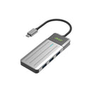 Acer ZL.DCK11.002 ODK3H0 USB-C 5-In-1 Mini Dock With 3X USB3.2 Gen1 5Gbps, HDMI 4K@60Hz And USB-C 100W (Max) Power Delivery - Grey Colour