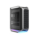 Cooler Master COSMOS Alpha Legendary FreeForm 2.0 EEB Mid-Tower Case with Tempered Glass Side Panel, Dual 200mm Front and 1X 120mm Mobius Rear Non-ARGB Pre-Installed Fans  Silver Colour