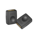 BENFEI HDMI Female to Female Extension Adapter 2-Pack Supports Resolution Up To 4K@60Hz and Gold-Plated Connectors - Black Colour