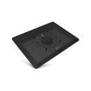 Cooler Master NotePal L2 17 Notebook Cooler with Full-Mesh Metal Board, 160mm Blue LED Cooling Fan and Built-in USB 5V DC Power Port  Black Colour