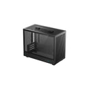 DeepCool CH160 Plus Micro-ATX Case with Front Mesh / Tempered Glass Side Panel, Supporting Up to 240mm (Top) Radiators, 342mm GPUs and Full-Sized ATX PSUs of 140mm  Black Colour