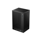 DeepCool CH170 Digital Mini-ITX Case With All-Round Mesh Panels, Built-In Digital Multiple Data Point Display And Supporting Full-Sized Air Cooling - Black Colour