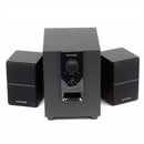 Microlab M106 2.1CH Bluetooth Subwoofer Speaker With Built-in Amplifier And 3.5mm Audio Output Port - Black Colour
