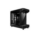 Cooler Master MasterFrame 360° Stage LCD ATX Case Integrated Front-Facing LCD Screen, Tempered Glass Side Panel and Supports up to 12X fans and 360mm radiator  Black Colour