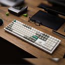 Keychron Q6 Max QMK/VIA Wireless Custom Mechanical Keyboard KSA Gateron Red Jupiter Switches - Shell White
