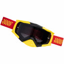Tork Craft Mx Race Goggles Red &amp; Yellow Adult