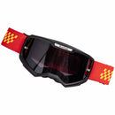 Tork Craft Mx Race Goggles Red &amp; Yellow Junior