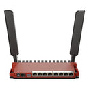 Mikrotik 8 Gigabit 1X2.5Gbps Sfp+ Dual Core Wifi 6 Router L009Uigs-2Haxd-In