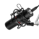 Redragon Blazar Cardioid Usb Gaming Mic And Tripod - Black