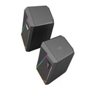 Redragon 2.0 Satellite Speaker Anvil 2 X 3W Rgb Usb Aux Gaming Speaker - Black