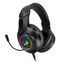 Redragon Over-Ear Hylas Aux (Mic And Headset) Usb (Power Only) Rgb Gaming Headset - Black