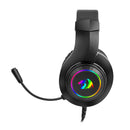 Redragon Over-Ear Hylas Aux (Mic And Headset) Usb (Power Only) Rgb Gaming Headset - Black