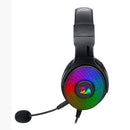 Redragon Over-Ear Pandora Usb (Power Only) Aux (Mic And Headset) Rgb Gaming Headset - Black
