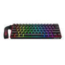 Redragon FIZZ Magnetic Plus 60% RGB Gaming Keyboard - Black