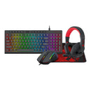 Redragon 4-In-1 Keyboard Mouse Mousepad Headset Gaming Combo