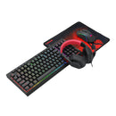 Redragon 4-In-1 Keyboard Mouse Mousepad Headset Gaming Combo
