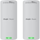 Reyee 2.4Ghz 300Mbps 8Dbi 70° Pre-Paired Kit Rg-Est100-E