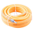 Flex Air Hose Kit 8mm X 10m Orange W/quick Coupler &amp; Connector Yohkon