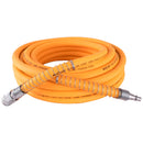 Flex Air Hose Kit 10mm X 10m Orange W/quick Coupler &amp; Connector Yohko