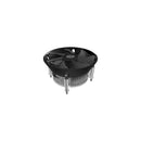 Cooler Master I70 CPU Air Cooler For Intel LGA115X Sockets And Super Thin Design Perfectly Fits All-In-One Systems And Aluminum Fins Provide Excellent Heat Dissipation - Black Colour