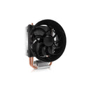 Cooler Master Hyper T200 Cpu Air Cooler For Intel Amd Sockets And Direct Contact To Heatpipes And Buckle Installation - Black Colour