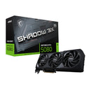 MSI Nvidia GeForce RTX 5080 Shadow 3X OC 16GB Graphics Card