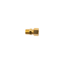 Brass Conical Str. 1/4"tube X 1/8" M
