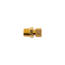 Brass Conical Str. 1/4" Tube X 1/4" M