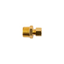 Brass Conical Str. 1/4" Tube X 3/8" M