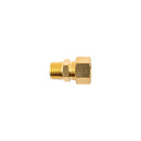 Brass Conical Str. 3/8" Tube X 1/4" M