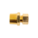 Brass Conical Str. 3/8" Tube X 1/2" M