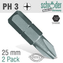 Phil.no.3x25mm Classic Bit 2cd