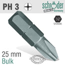 Phil.no.3x25mm Classic Bit Bulk
