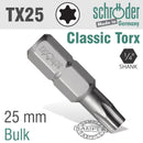 Torx Tx 25 Classic Bit 25mm