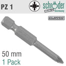 Pozi.no.1x50mm Classic Bit 2cd
