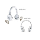 SODO MH3 2-IN-1 Headset And Speaker Foldable Design With Stainless Steel Slider Headband And Bluetooth And NFC Technology - Silver Colour