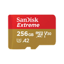 SanDisk Extreme microSDXC 256GB UHS-I Card for 4K Video