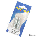 Connector Aro Type 6mm Hosetail 2pc Pack